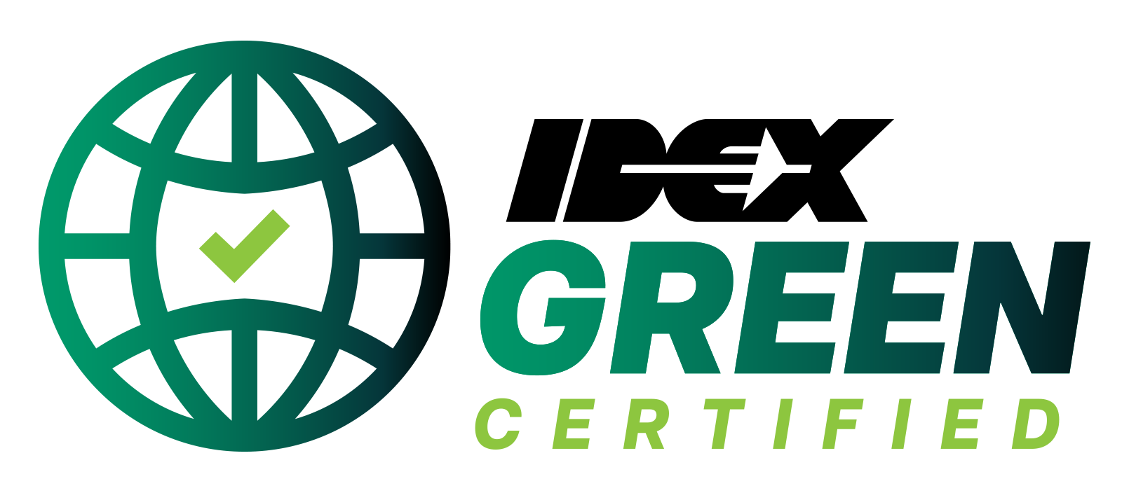 IDEX Green certified