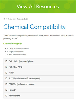 Chemical Compatibility web page thumbnail