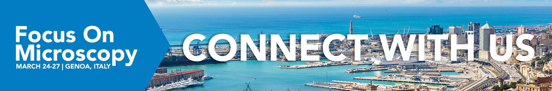 connect with us a Focus on Microscopy event