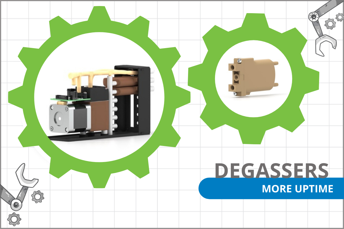 degassers - more uptime