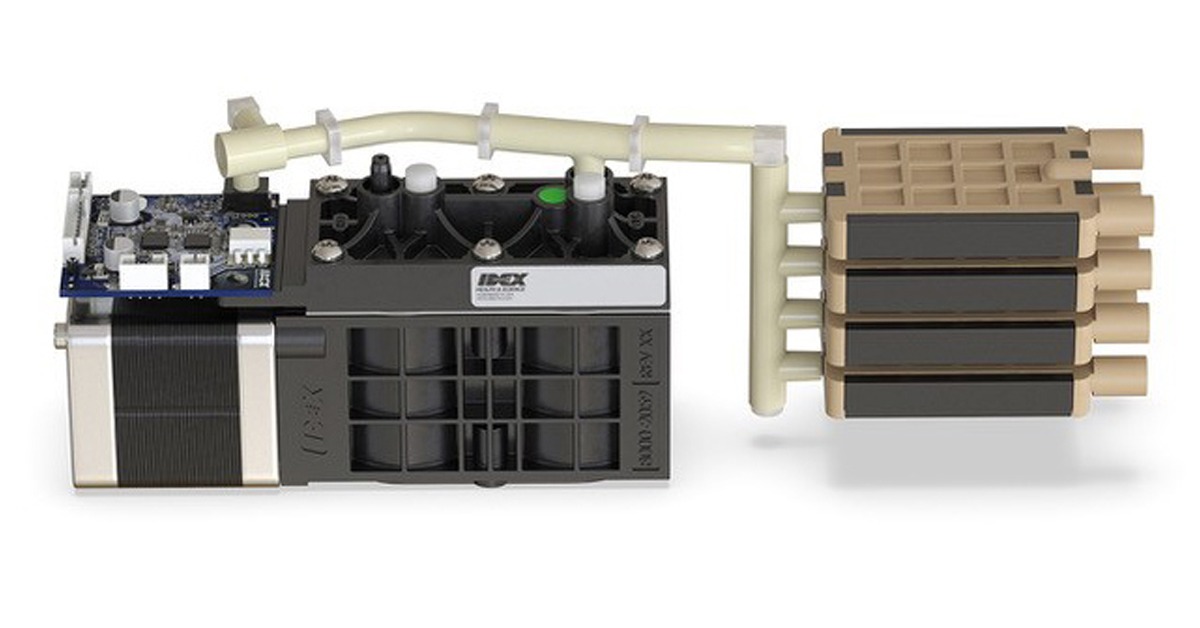 degasser and vacuum pump