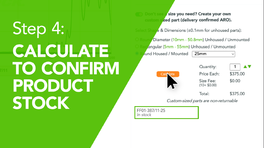 Step 4: Calculate to Confirm Product Stock