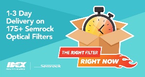 1-3 day delivery on 17+ Semrock optical filters