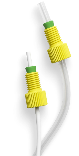 tubing with yellow fitting