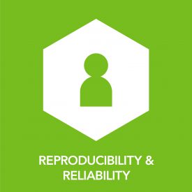 reproducibility and reliability icon