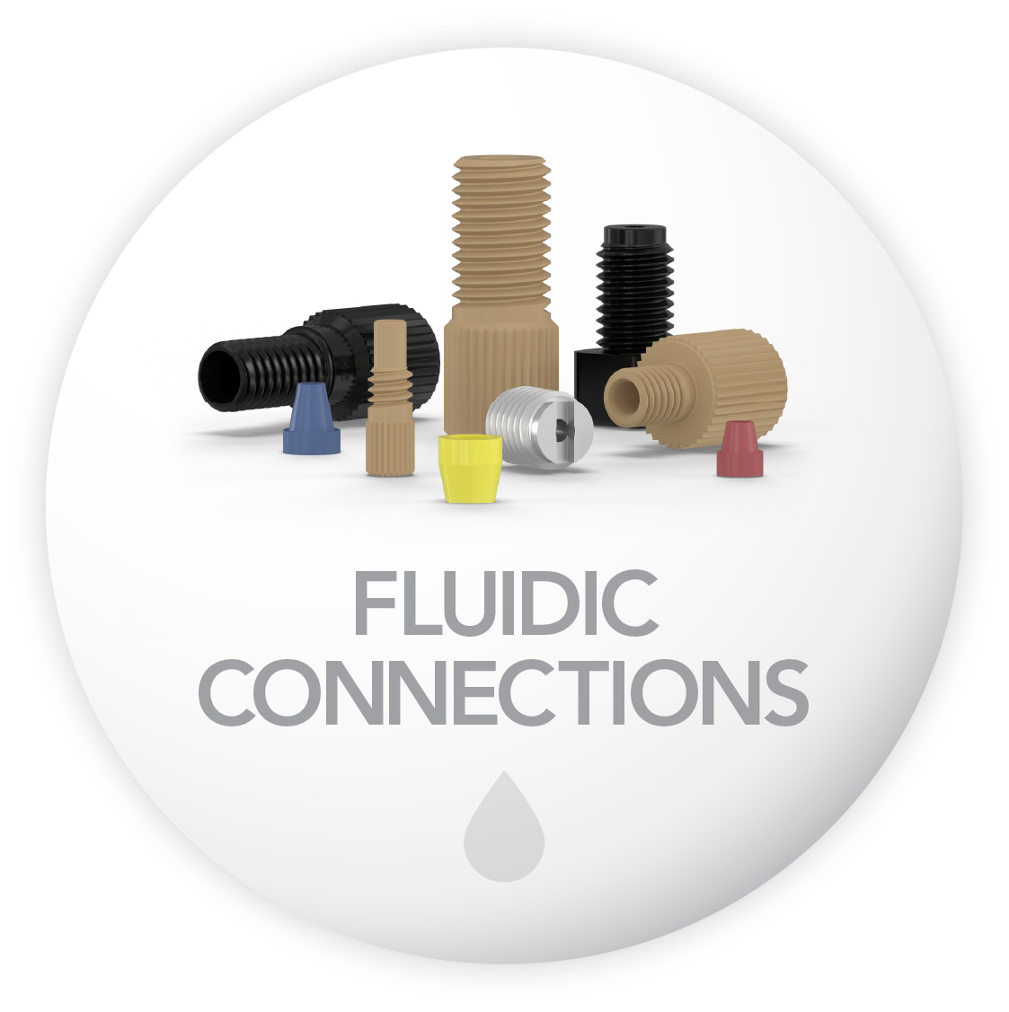 fluidic connections