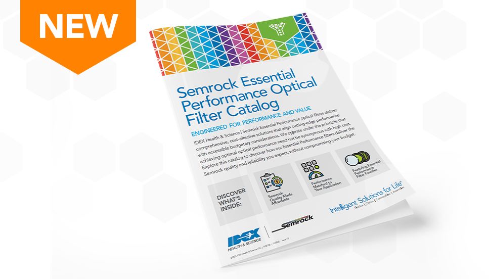 semrock essential performance optical filter catalog thumbnail