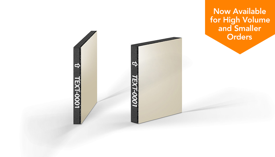 edge blackening- now available for high volume and smaller orders