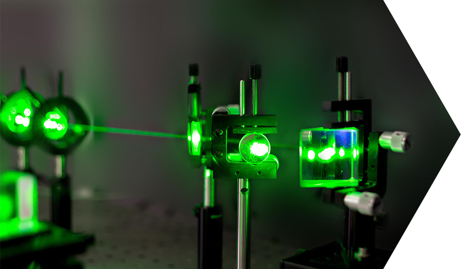 optical filter set up for quantum computing