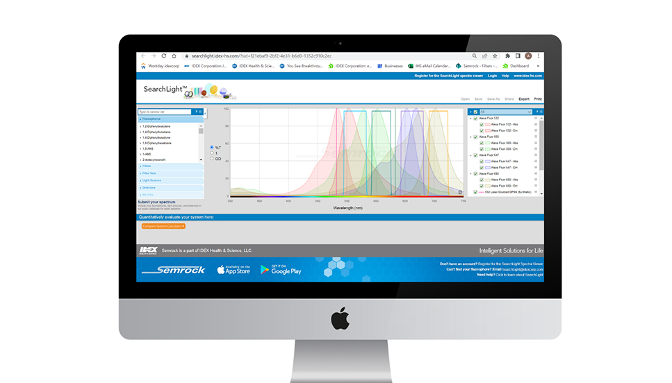 SearchLight tool on desktop