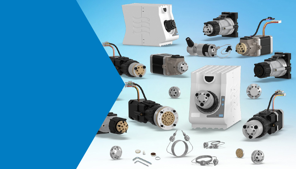 group of IDEX Health & Science valves