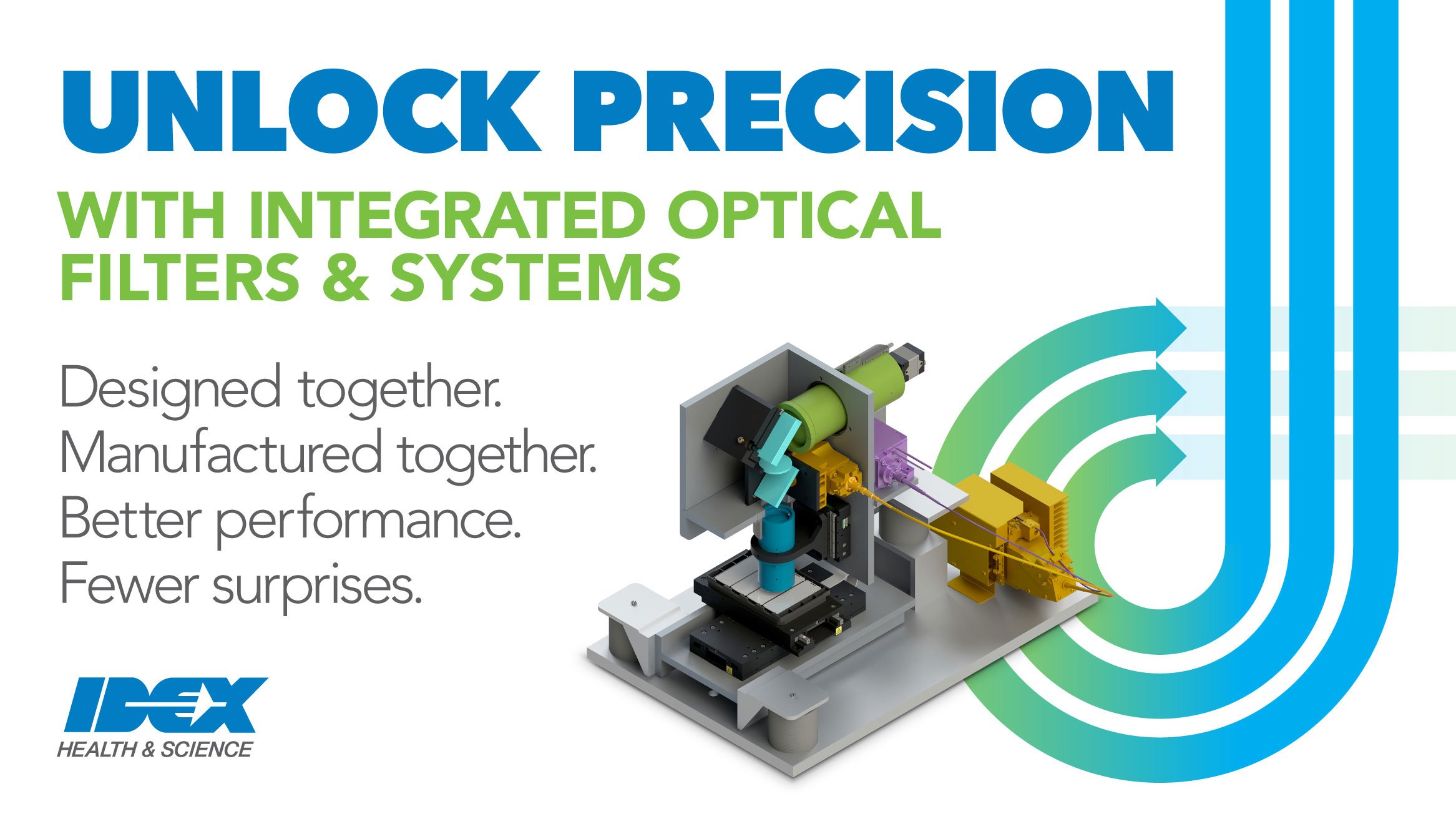 unlock precision with integrated optical filters and systems