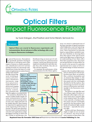 Optical Filters Impact Fluorescence Fidelity
