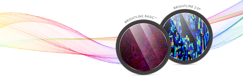 imaging-workflow-BrightLine-Set-Banner Comparison overview of Semrock BrightLine® 2.0 and BrightLine Basic™ filter set families for fluorescence imaging.