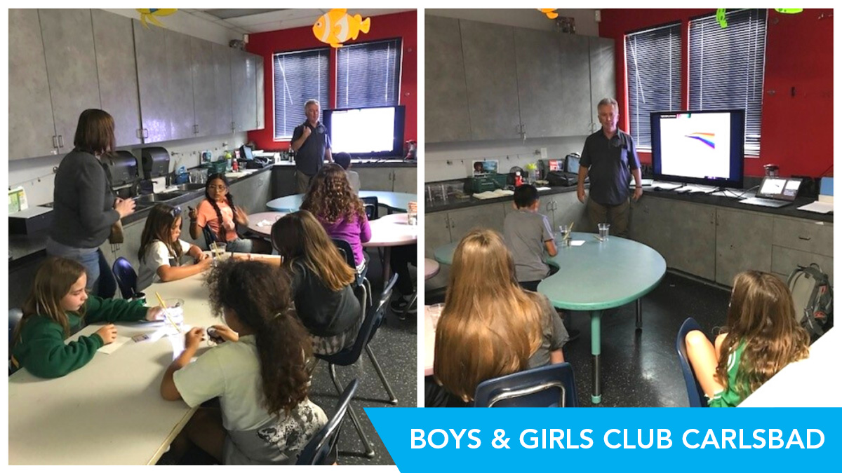 host STEM event for Boys & Girls Club of Carlsbad, CA