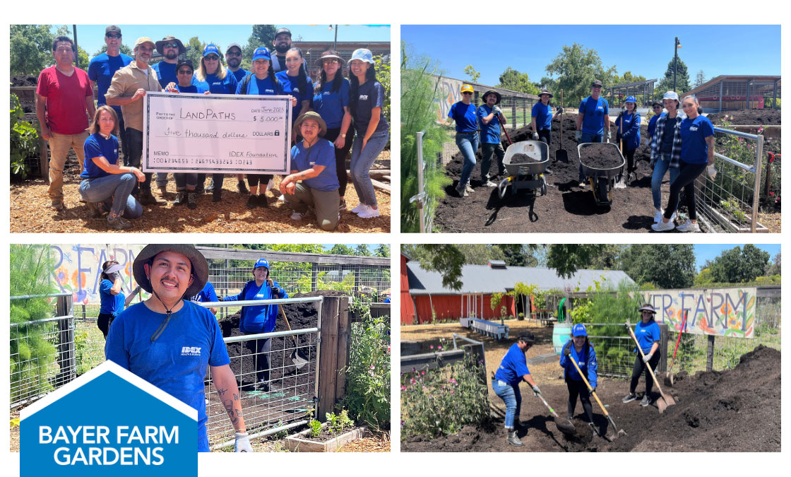 Bayer Farm Gardens volunteer event