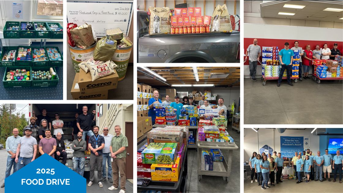 2025 Food Drive collage