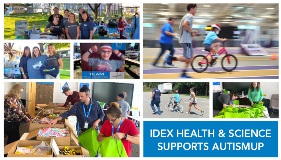 IDEX Health & Science Rochester Life Science Optics team supports AutismUp
