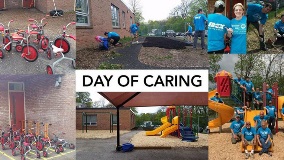 day of caring volunteers