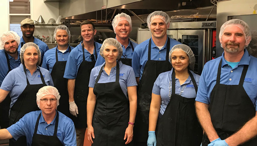 food bank volunteers