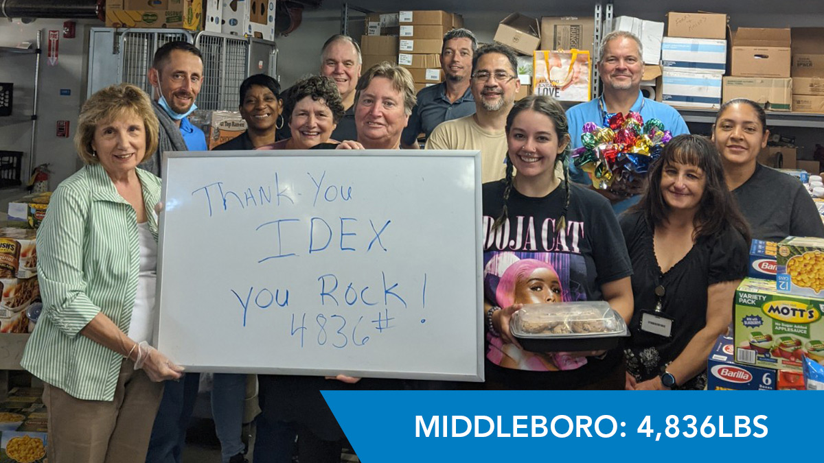 Middleboro team collects 4,836lbs of food