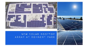 New Solar Rooftop Array at Rohnert Park