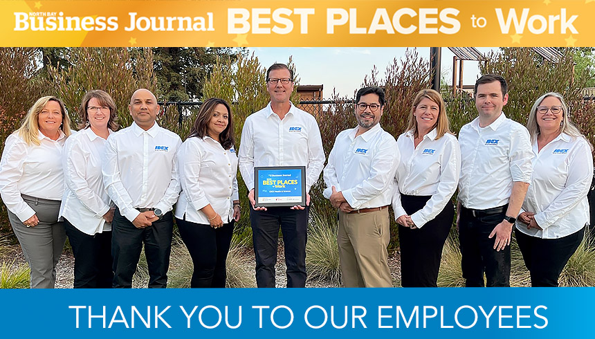 North Bay Business Journal nominates our Rohnert Park facility as Best Places to Work
