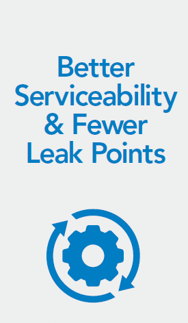 Better Serviceability of your fluidics system 