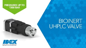 Bioinert UHPLC Valve - pressures up to 1300 bar