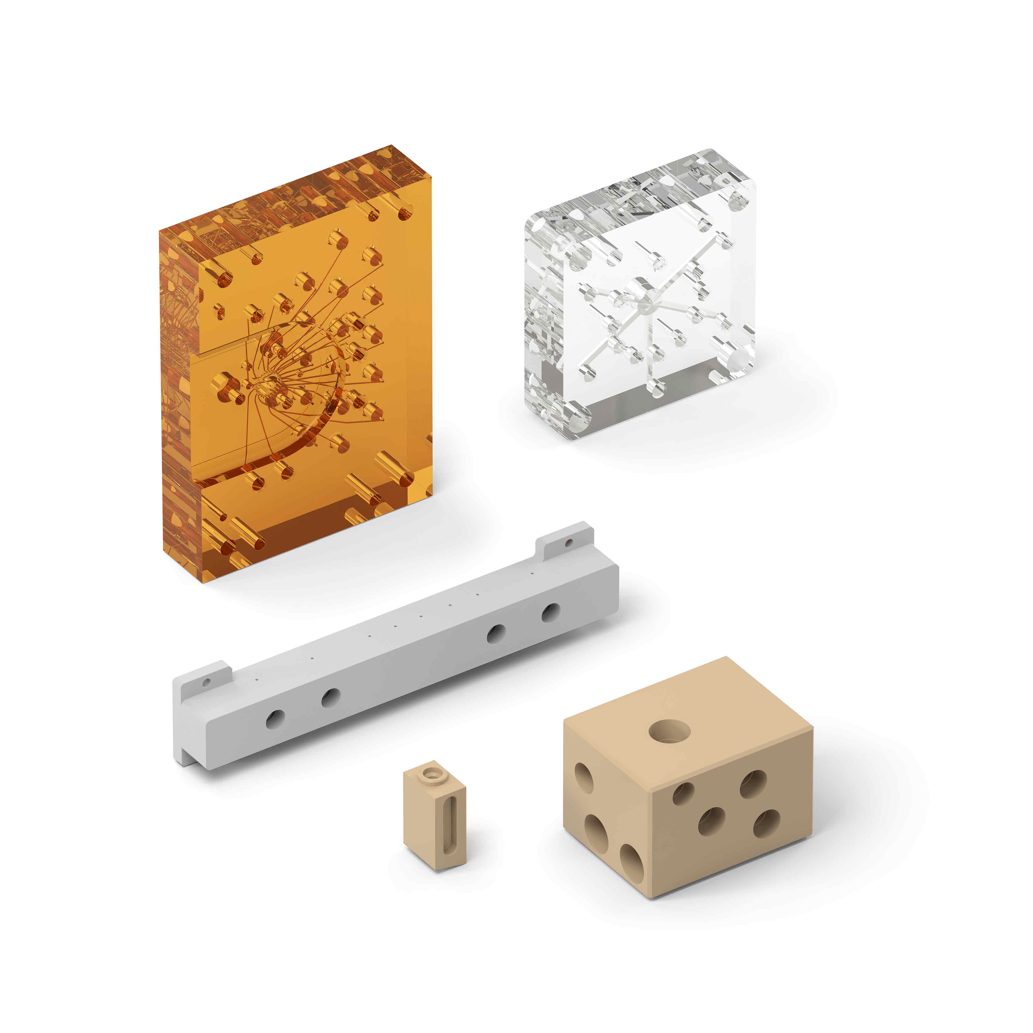 Machining of Plastic Manifolds for Life Sciences