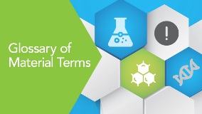 Glossary of Material Terms