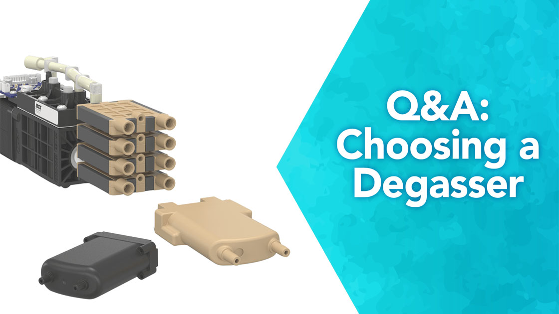 Degasser system from IDEX Health & Science