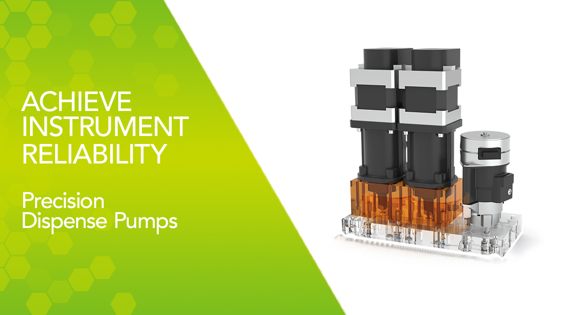 achieve instrument reliability with precision dispense pumps