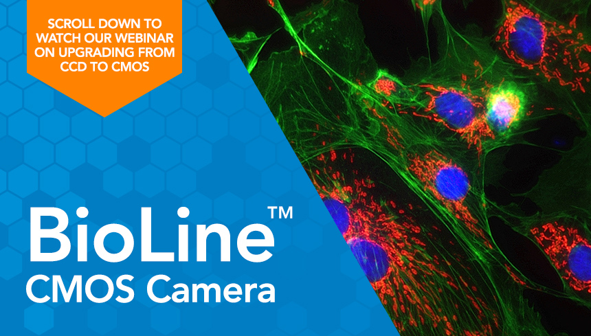 Scroll down to watch our webinar on upgrading from CCD to CMOS