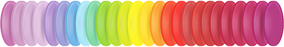 Nanopede filters represented as an array of colors
