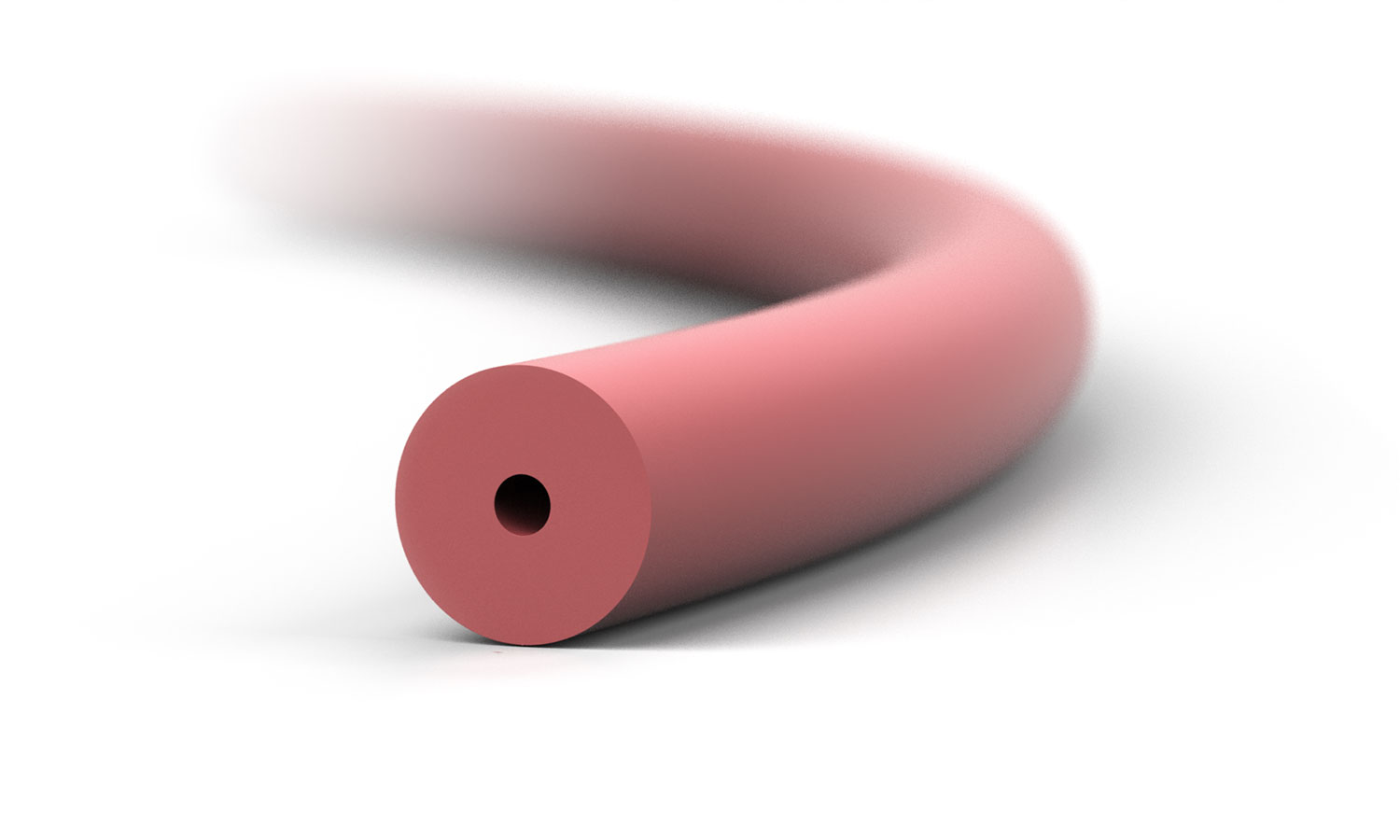 PEEK Tubing Red 1/32