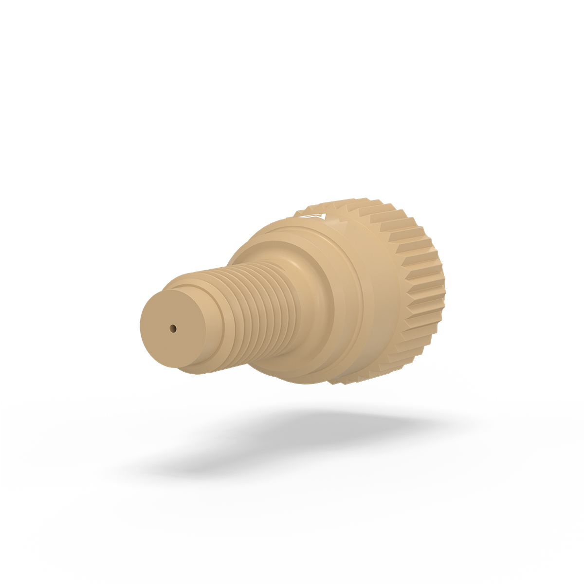 Check Valve Outlet 3 psi 1/4-28 .020 thru hole