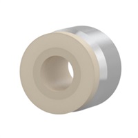 Super Flangeless™ Ferrule 10-32 Flat-Bottom, for 1/16