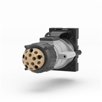 パーツ ITOH High Flow Selection Valve, 2 Position/10 Port