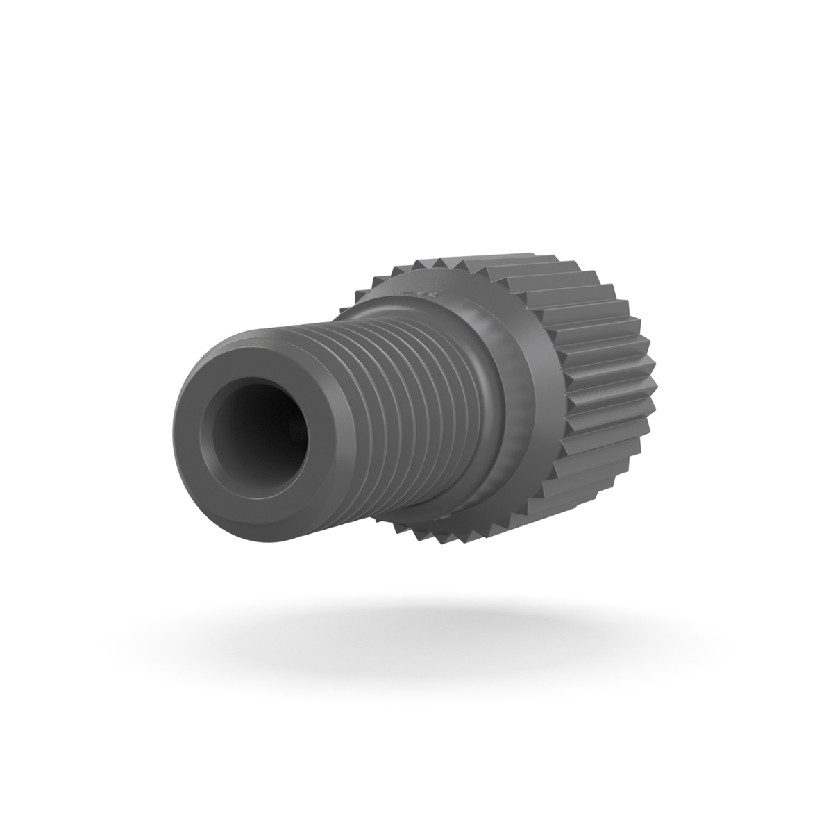 代引き人気  Flangeless Metric 1/16 for Flat-Bottom, Delrin®,M6 Nut Male スキー