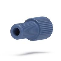nallseページ Super Flangeless™ Nut PEEK, 1/4-28 Flat-Bottom, for 1/8