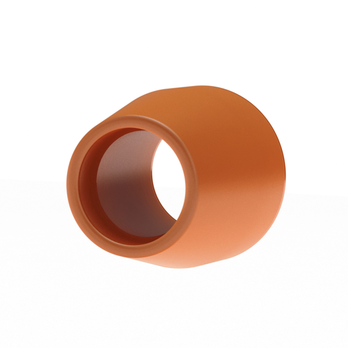 HALページ^ - ^ Flangeless Ferrule ETFE, 1/4-28 or M6 Flat- Bottom, for 3mm