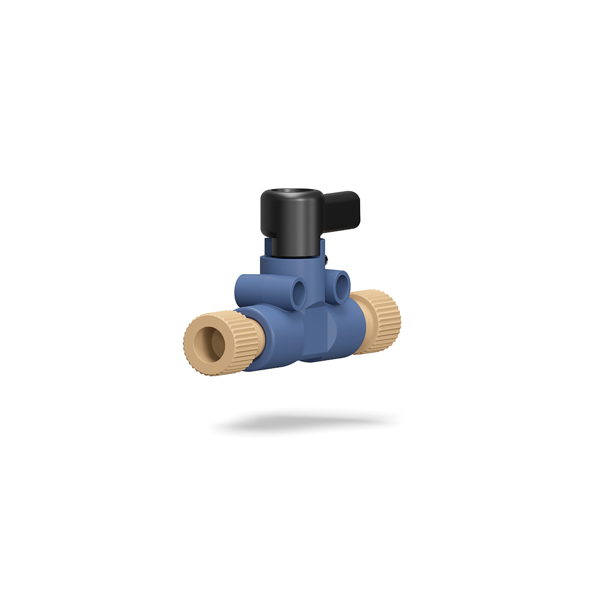 Shut-Off Valve ETFE with 1/8