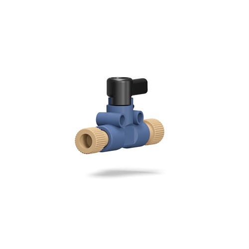 Shut-Off Valve ETFE with 1/8 Shut-Off Valve ETFE with 1/8