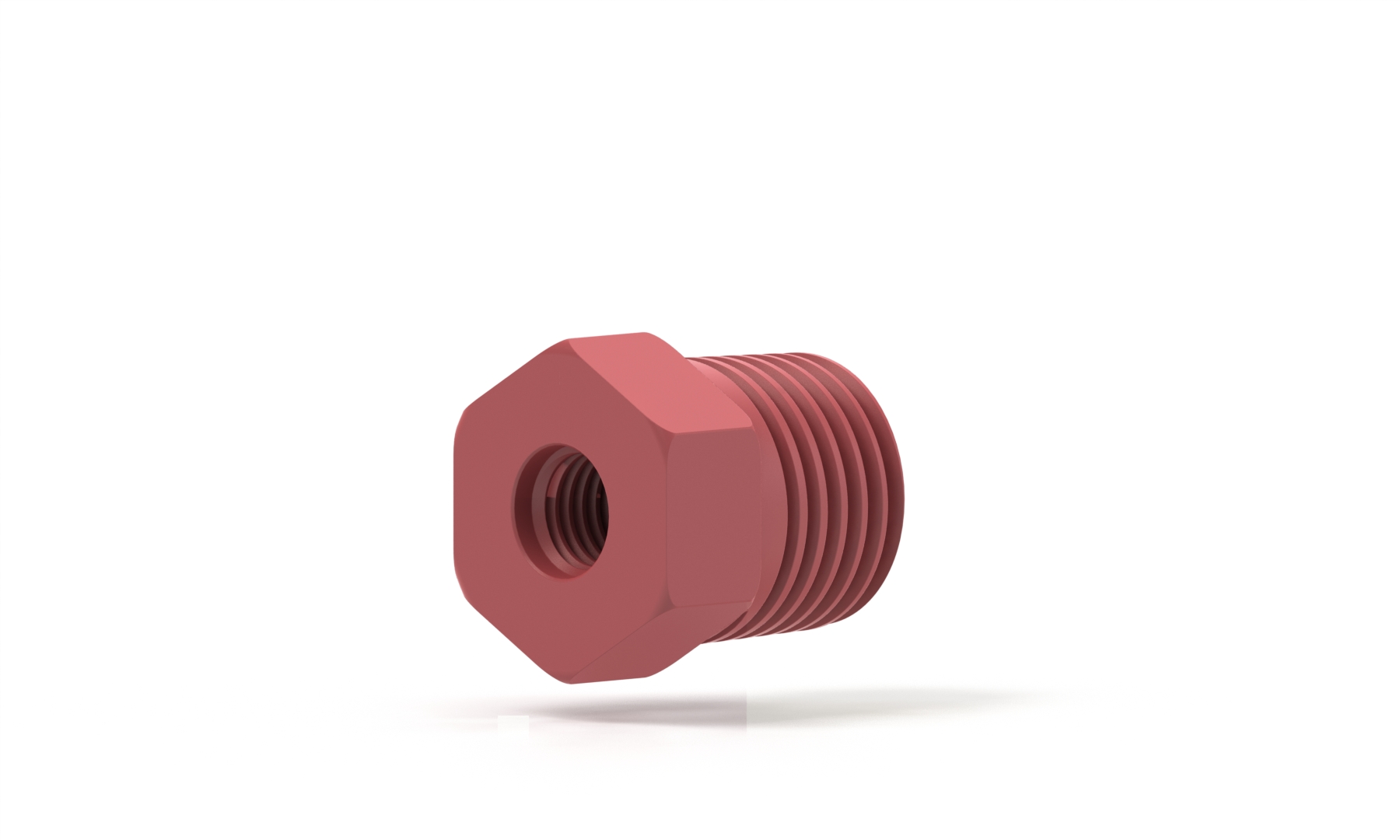 halsatページ NPT Adapter Body PEEK 1/4 NPT Male x 1/4-28 Female