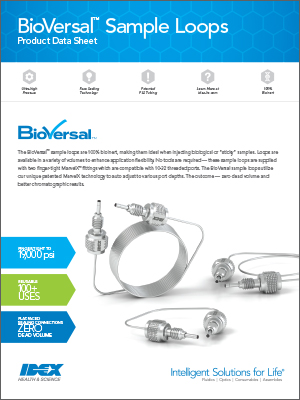 BioVersal Sample Loops data sheet thumbnail