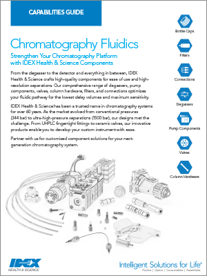 chromatography fluidics guide cover