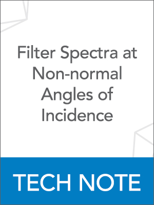 filter spectra at non-normal angles of incidence thumbnail