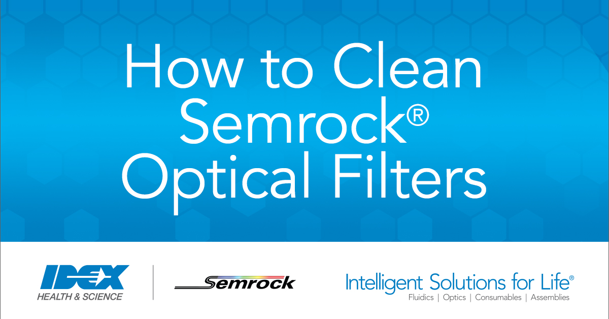Looking to clean your optical filters? Watch demonstration video
