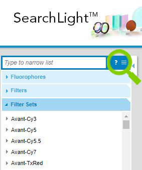 SearchLight search bar